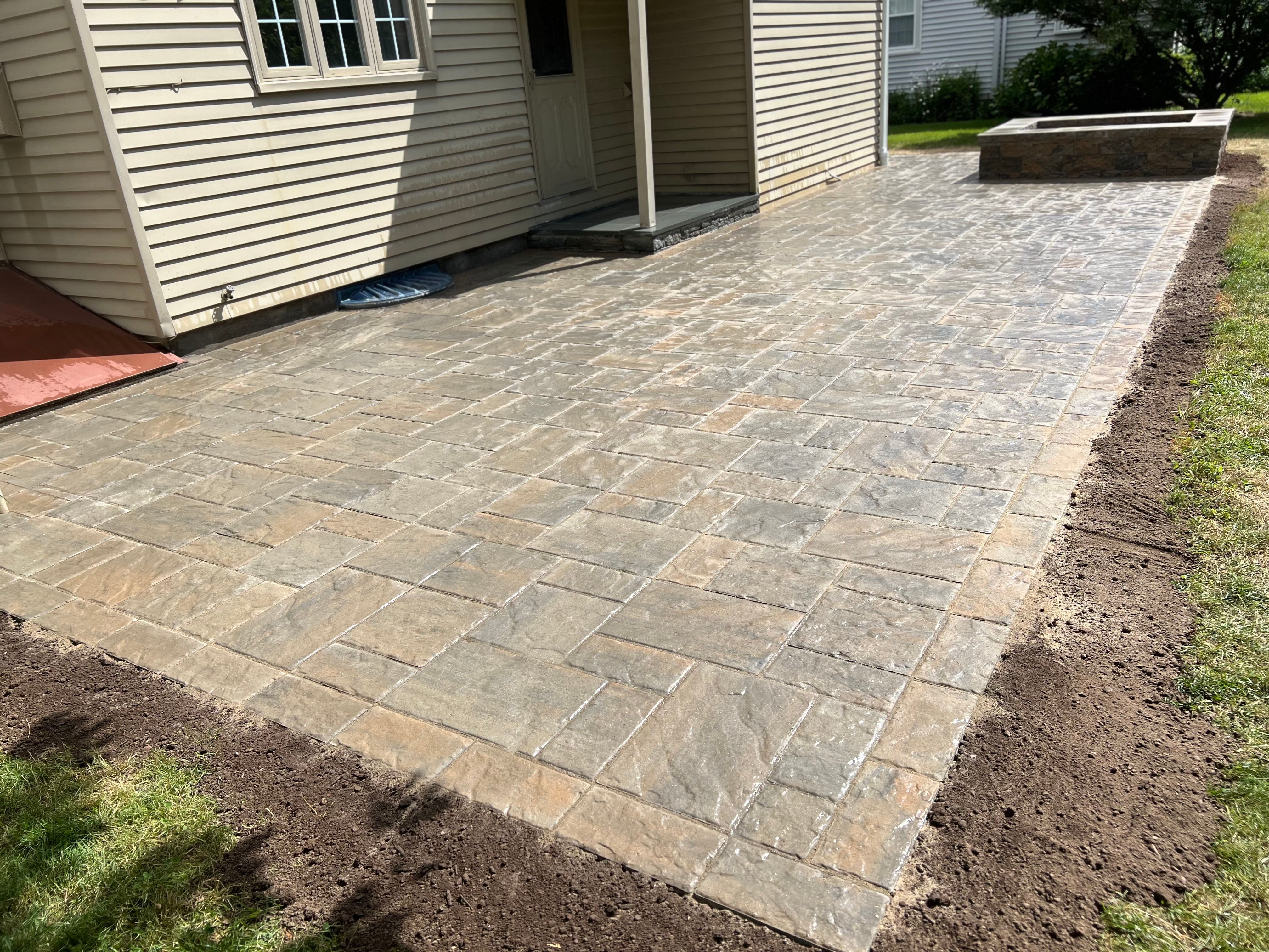 after: small backyard patio