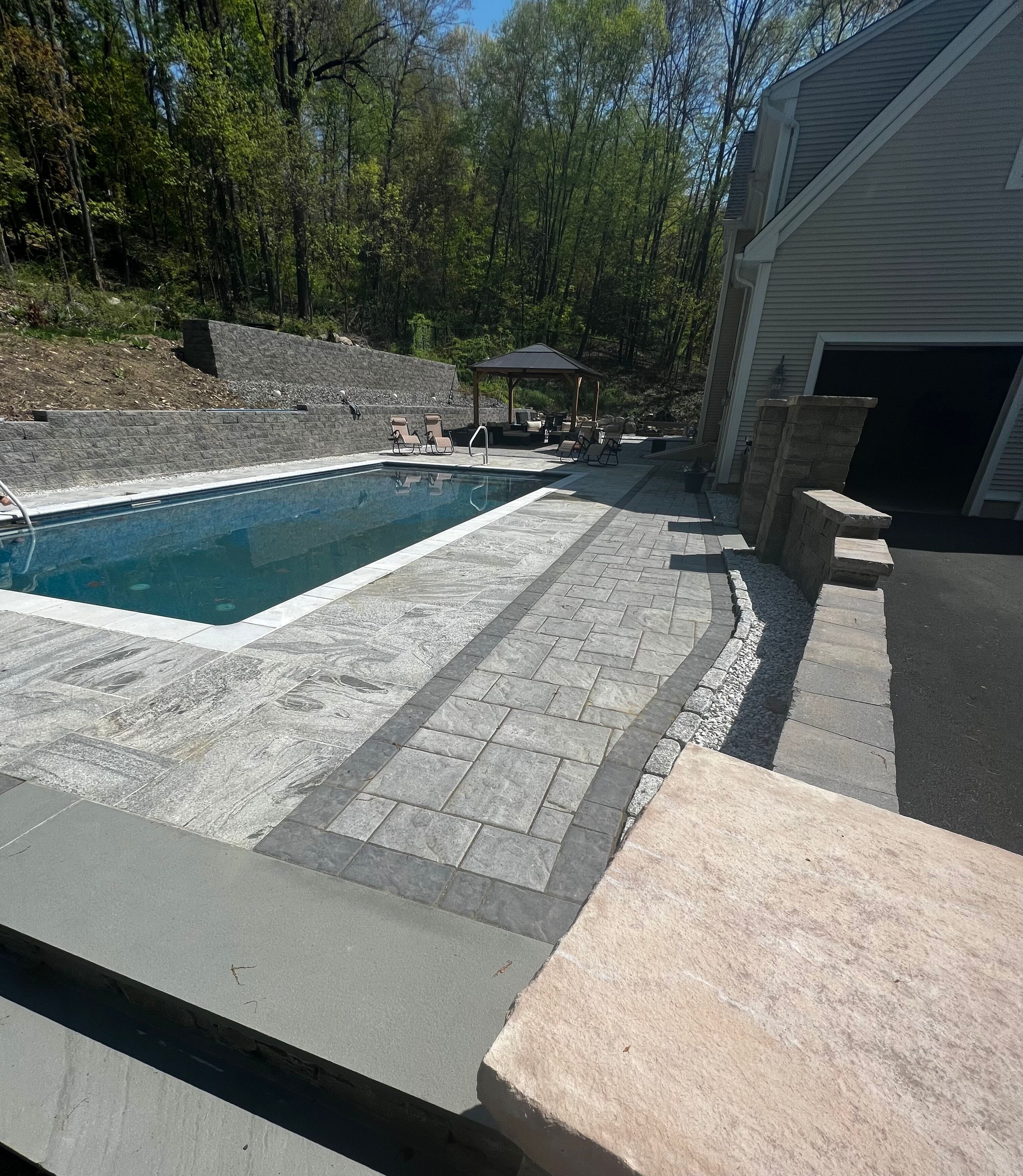 after: poolside patio