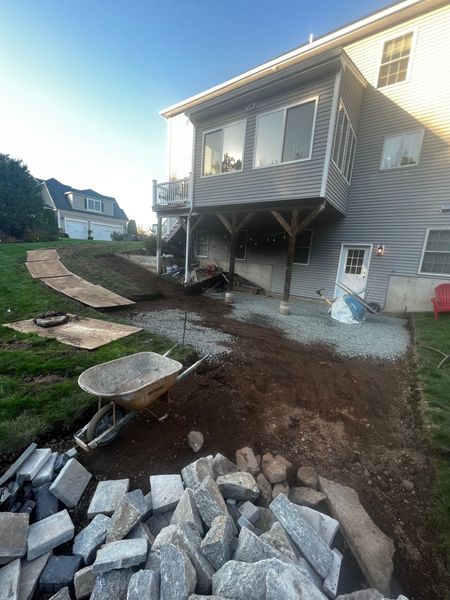 before: moving in stone