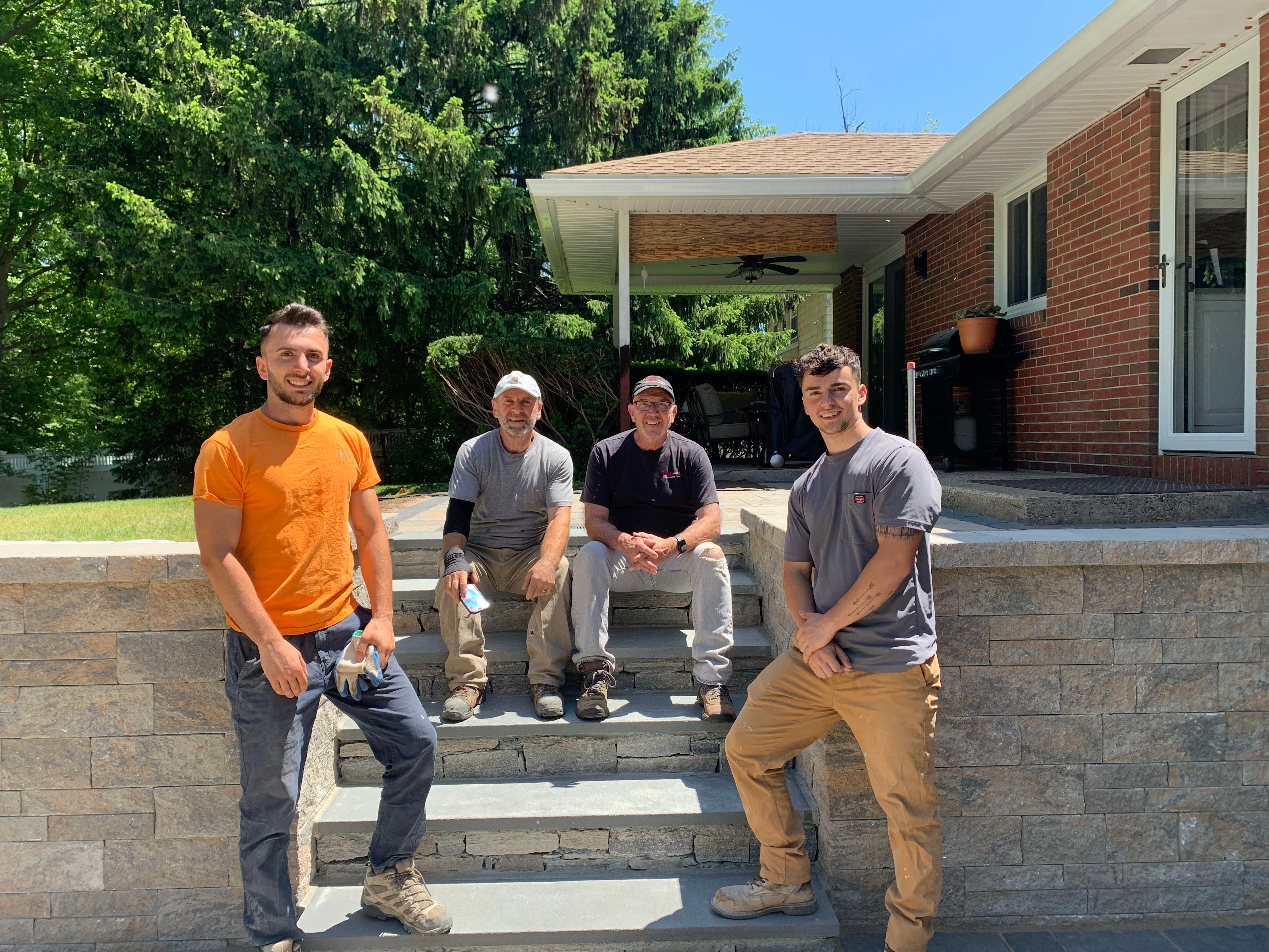 Avex Masonry team